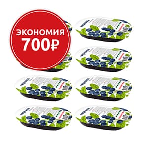 Черника вяленая, лоток 150г х 8шт