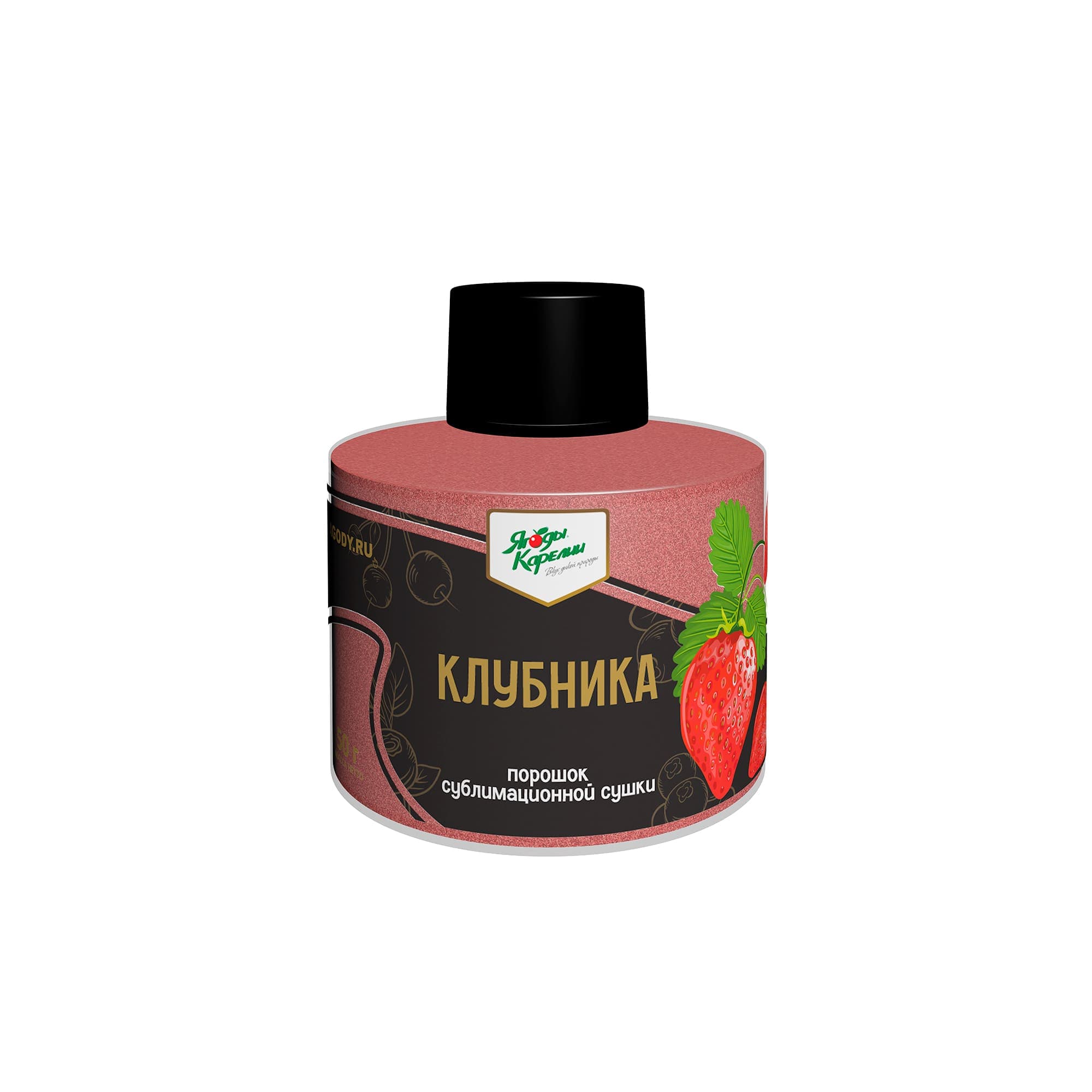 Сублимированная Клубника, порошок, 50г