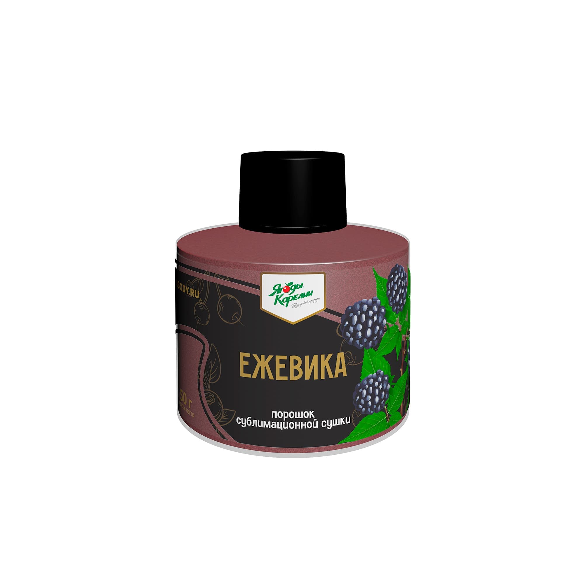 Сублимированная Ежевика, порошок, 50г