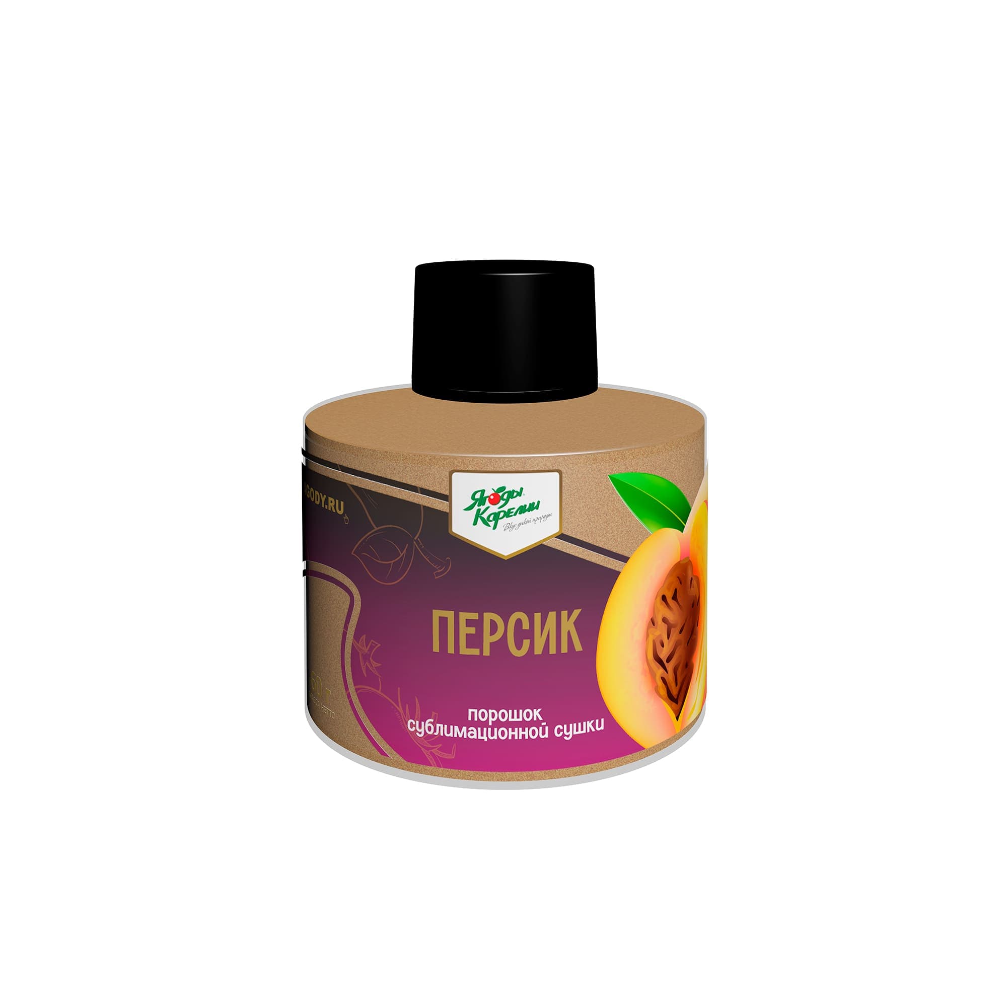 Сублимированный Персик, порошок, 60г