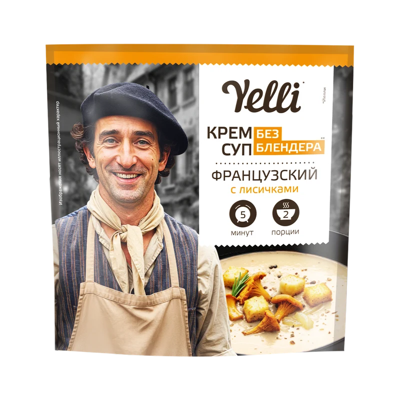 Yelli · крем-суп с лисичками